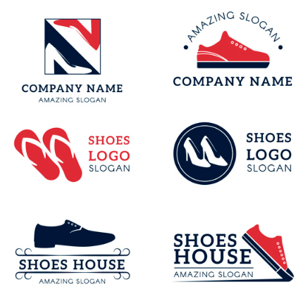100+ mẫu logo shop giày thời trang, logo shop giày dép thời trang