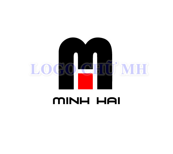 Mẫu logo chữ MH đẹp