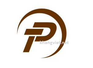 Logo hai chữ cái T và P