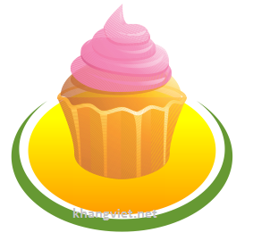 Mẫu logo ly kem (mã mẫu: food019)
