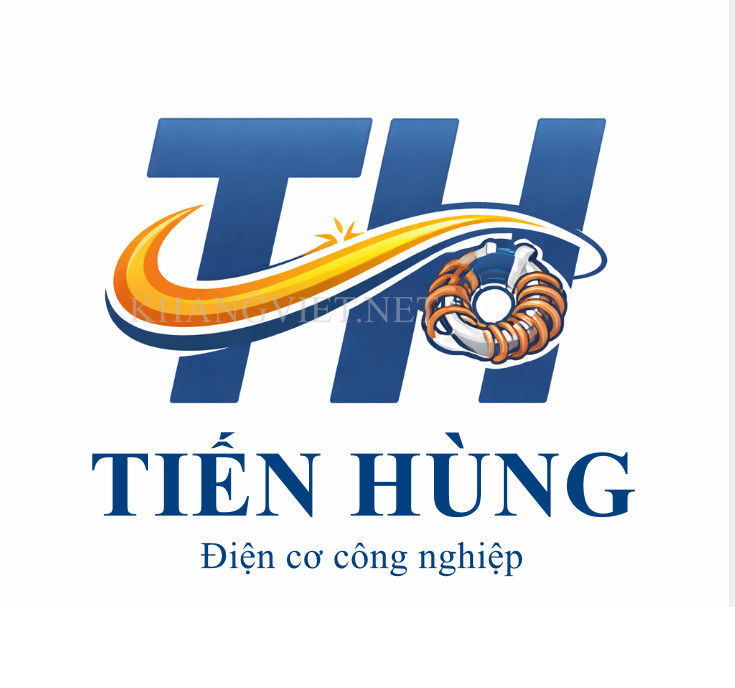 Logo điện cơ chữ TH đẹp