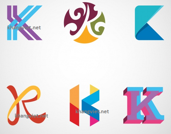 Logo chữ K cách điệu | Thiết kế web, logo, danh thiếp đẹp, chuyên ...