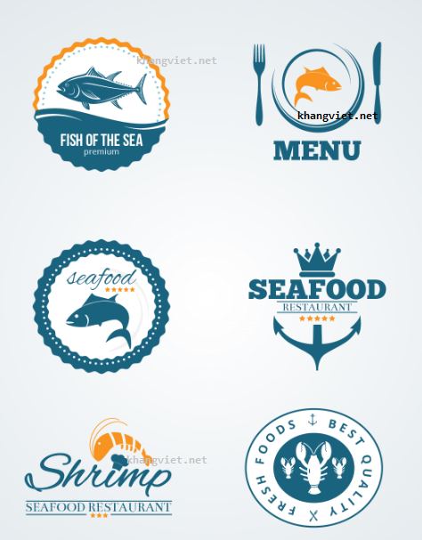 Mẫu logo nhà hàng, quán ăn, quán bar, quán cafe | Thiết kế web ...