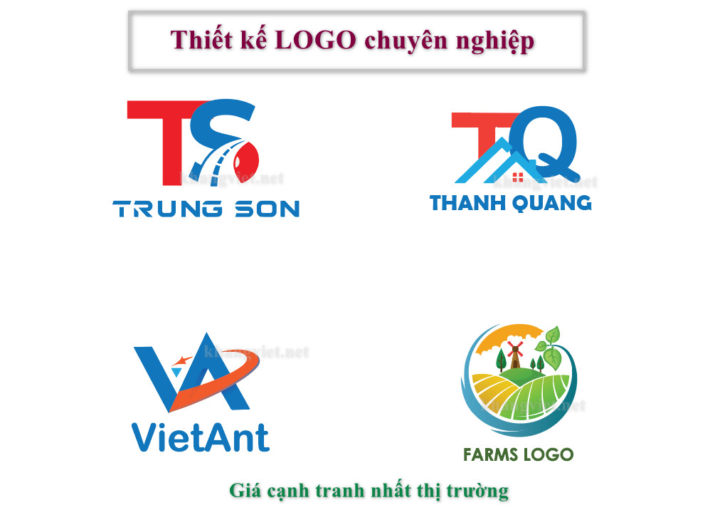 thiết kế logo chữ