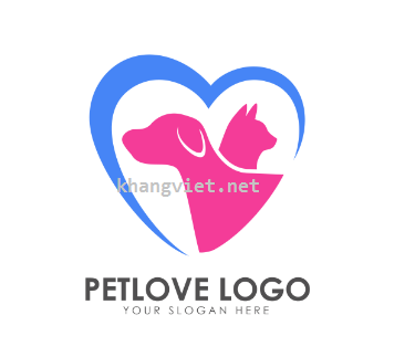Mẫu logo phòng khám thú y pet clinic mới nhất