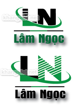 Logo hai chữ cái L và N cách điệu đẹp | Thiết kế web, logo, danh ...